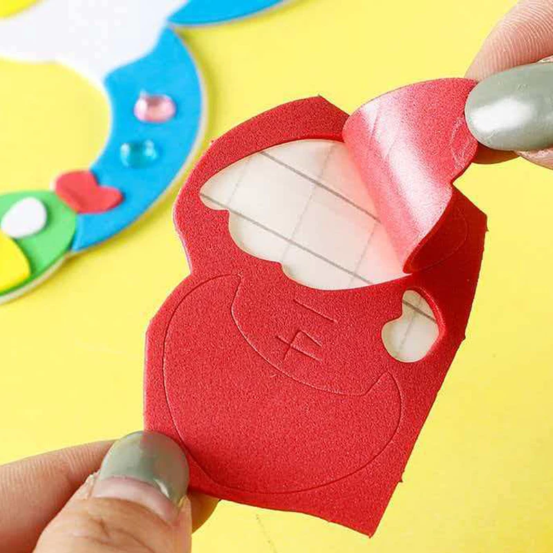 3PCS DIY Handicrafts Creative Arts and Crafts for Kids Boys Girls Make Your Own EVA Cartoon Glasses Eyewear Party Favors Gifts