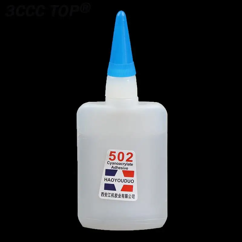 40ml Quick-drying Super Glue 502 Instant Strong Adhesive for Paper Wood Plastic Ceramics Hardware Fast Repairing Liquid Glue