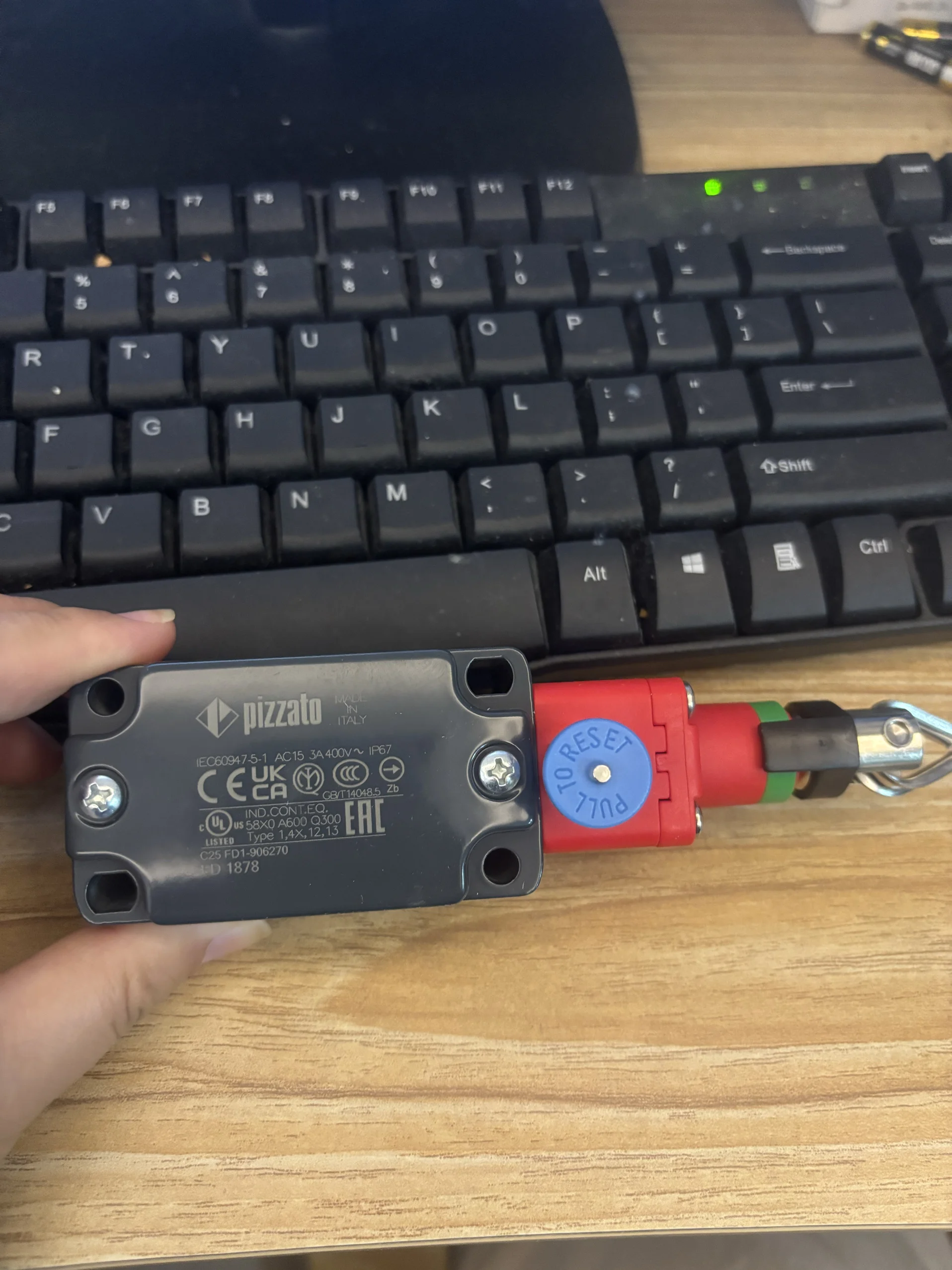 Original pizzato FD1878 Safety rope switch