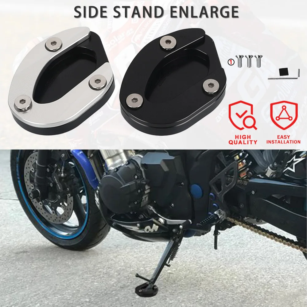 

Motorcycle Kickstand Extension Foot Side Stand Pad Plate For MV Agusta Dragster Rivale 800 2014 2015 2016 2017 2018 Accessories