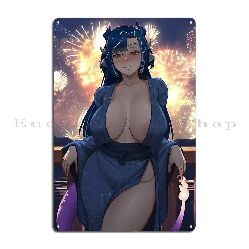Year Of The Dragongirls Vienna Kimono Metal Sign Home Custom Cinema Cinema Cinema Tin Sign Poster
