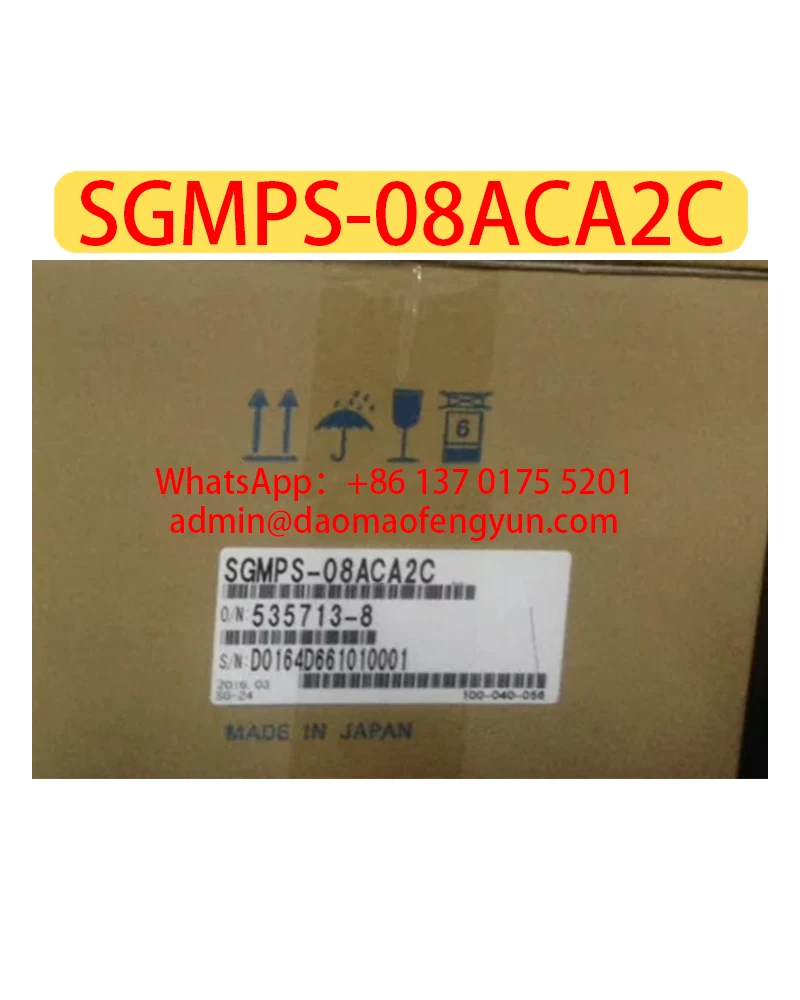 

SGMPS-08ACA2C Brand New Servo Motor SGMPS 08ACA2C，Fast shipping