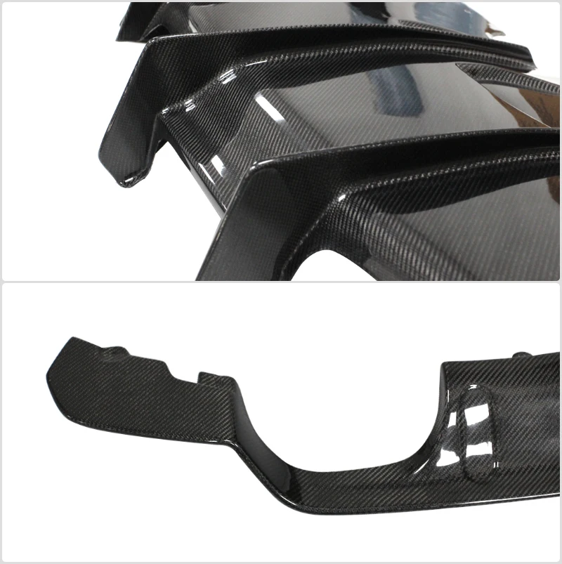 المصد الخلفي طراز PSM لسيارات BMW F80 M3 F82 F83 M4 ناشر الشفة الخلفية من ألياف الكربون