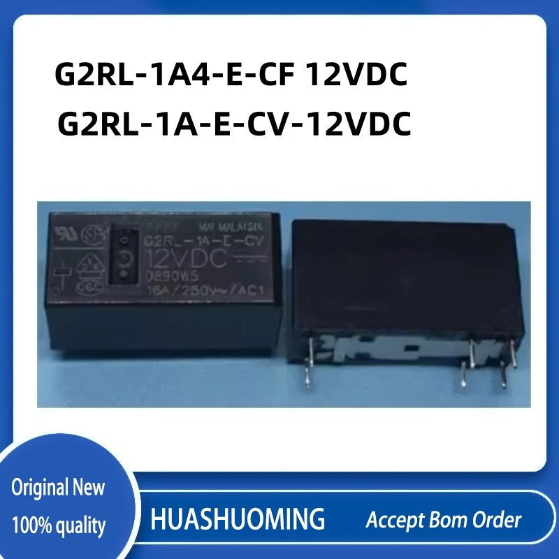 NEW 5PCS/LoT G2RL-1A-E-HA-9VDC  G2RL-1A-E2-CV-HA  5VDC 12VDC  24DC  G2RL-1A-E-CV-12VDC  G2RL-1A4-E-CF  6PIN