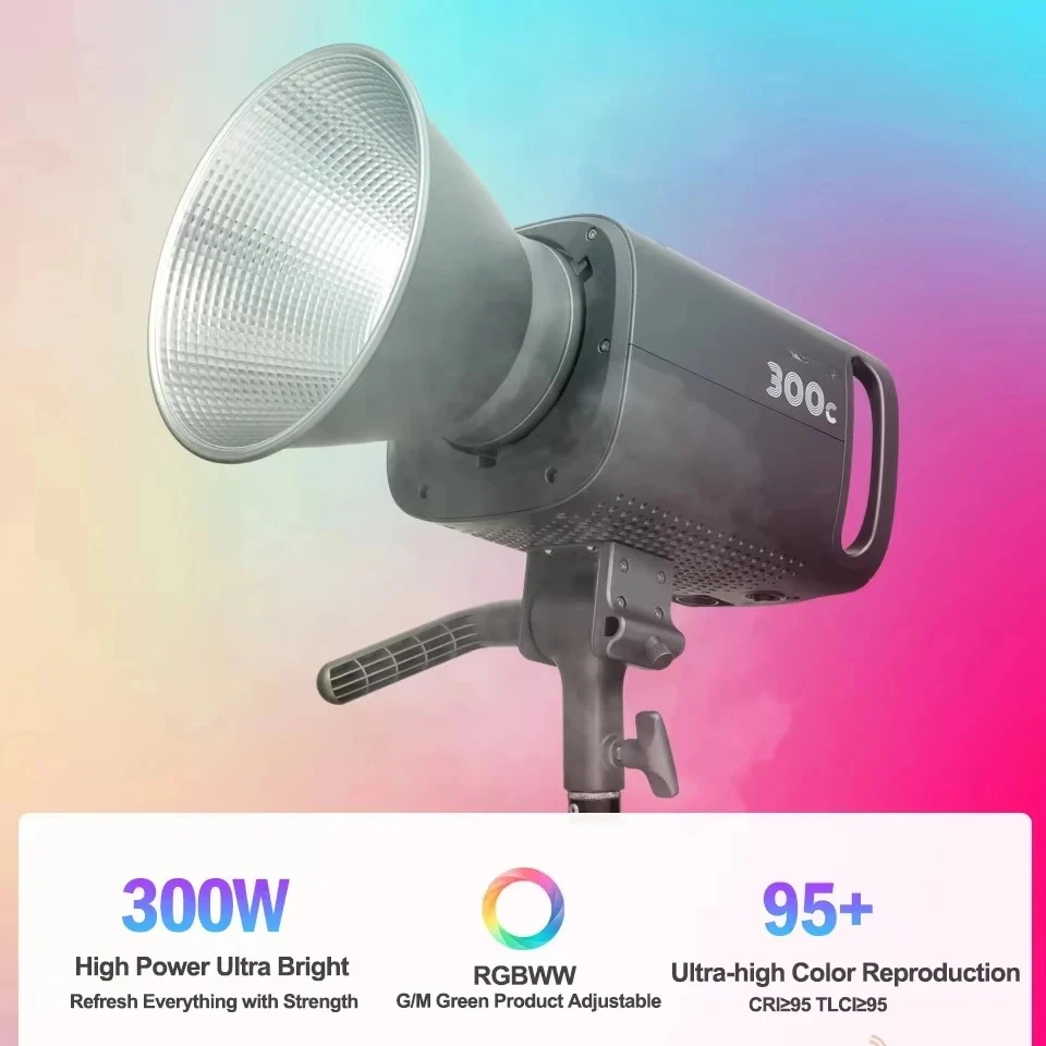 Aputure  300c /Amaran 150c 2500k-7500k  Full Color Video Light