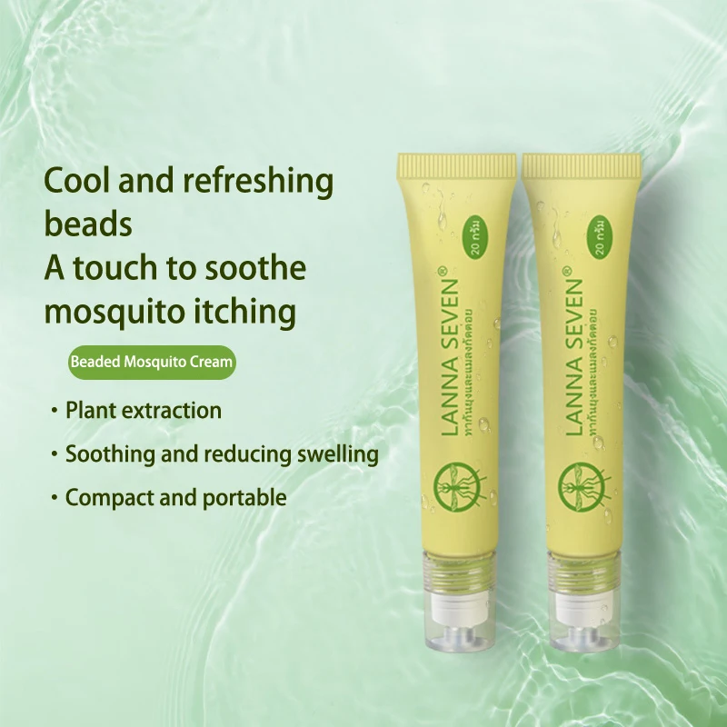 20 G Roll-On Ball With Ball Vial Menthocamphorate Roll-On Bottles Insect Repellent Liquid Relieve Mosquito Bite Itching Swelling