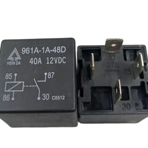 

48V relay 961A-1A-48D 961A1A48D 961A 1A 48D 48VDC 40A 4PIN