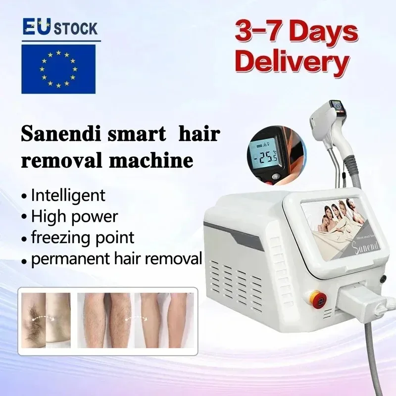 Diode Laser Hair Removal Professional Machine alexandrite 808nm skin device epilator Salon or Home Use Remover Hair Removal