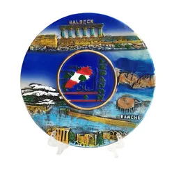 Lebanon Fridget Magnet 3D Landscape Travel Souvenir Decorative Craft Magnetic Refrigerator Stickers Desktop Display