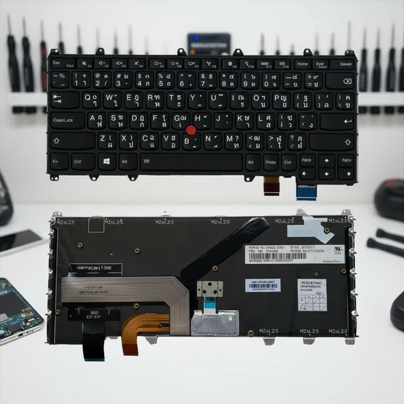 

TH Тайская клавиатура с подсветкой для Lenovo Thinkpad Yoga 260 00PA158 00PA240