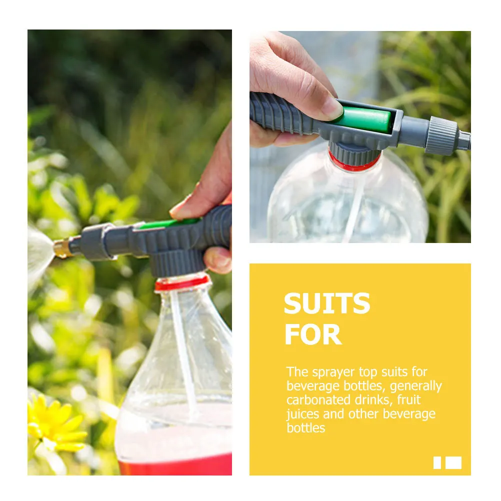 

5Pcs Spray Bottle Tops Replacement Handheld Nozzles for Gardening Plant Watering Cleaning Car Household Sprayer