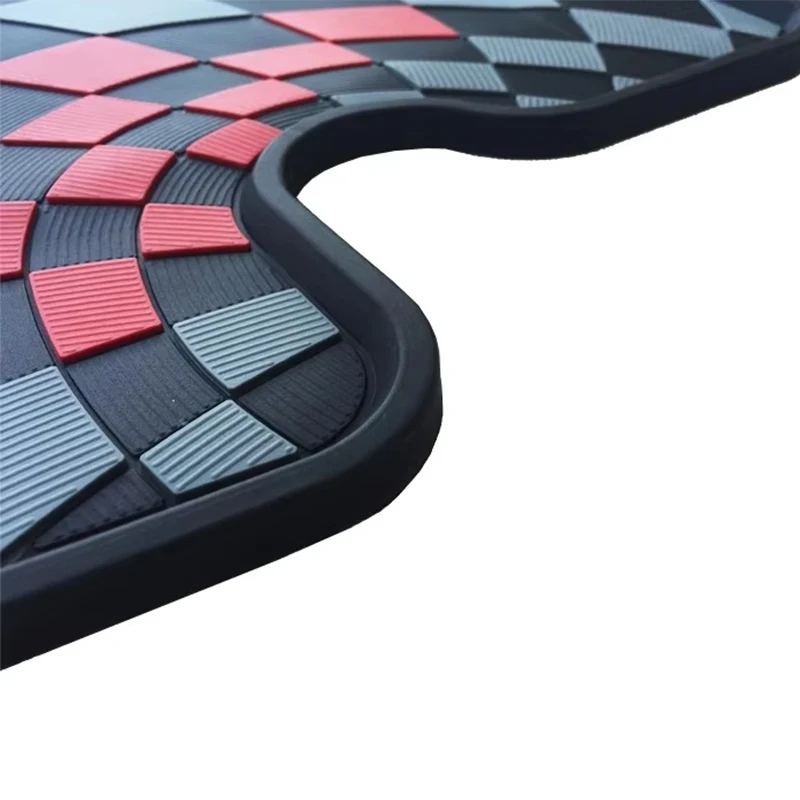 Brand New Floor Mat High Quality Rubber material JCW Style UV Protected Mini Cooper Car Accessories F56(4PCS/SET)
