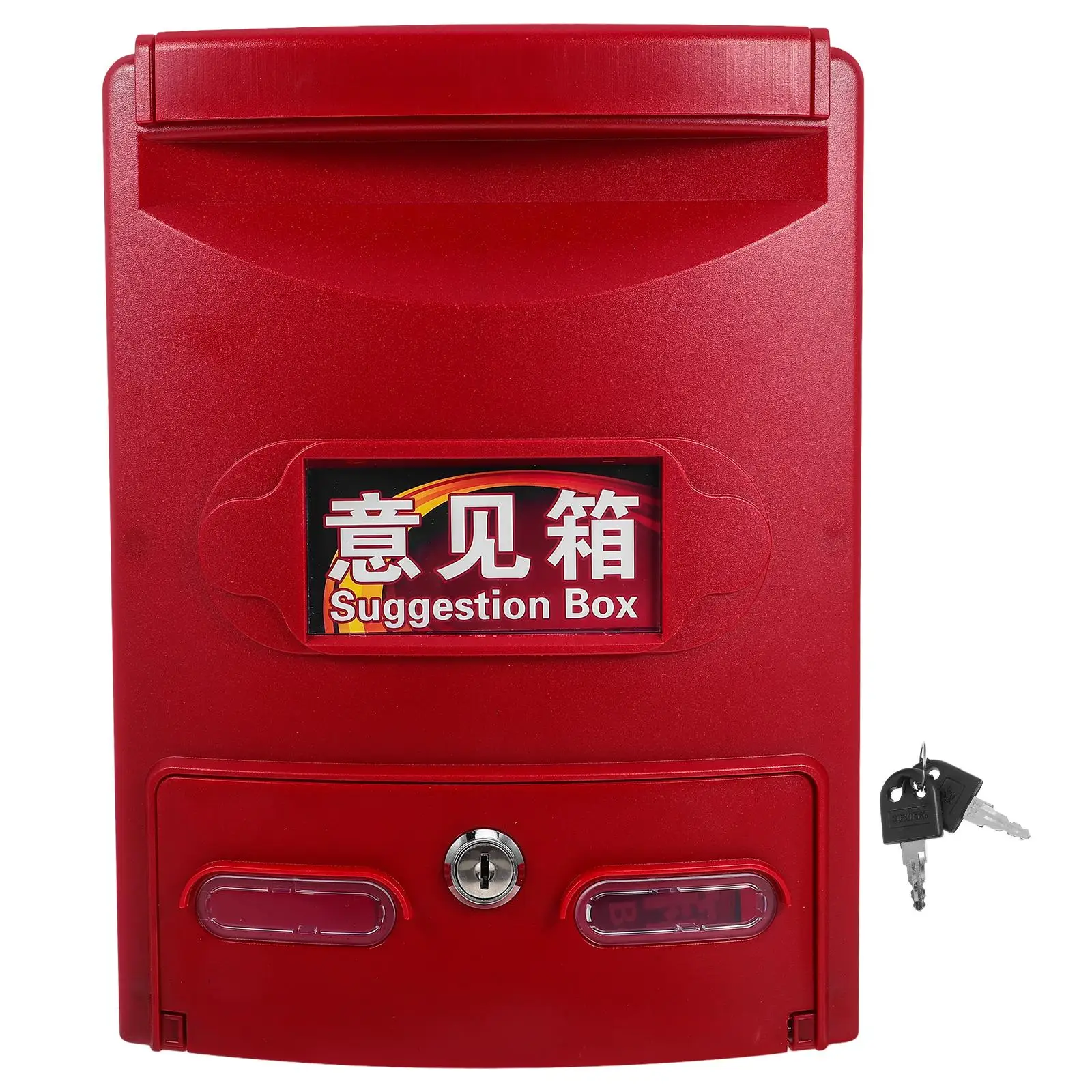 

Wall Hanging Mail Box Door Mounted Mailbox Boxes for House outside Mailboxes Asb Office