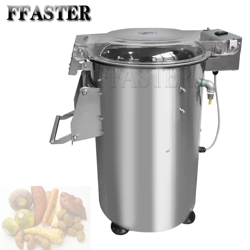 

Fruit and Vegetable Peeler Taro Sweet Potato Peeling Machine Automatic Small Commercial Manufacturers Direct Tapioca Cleani