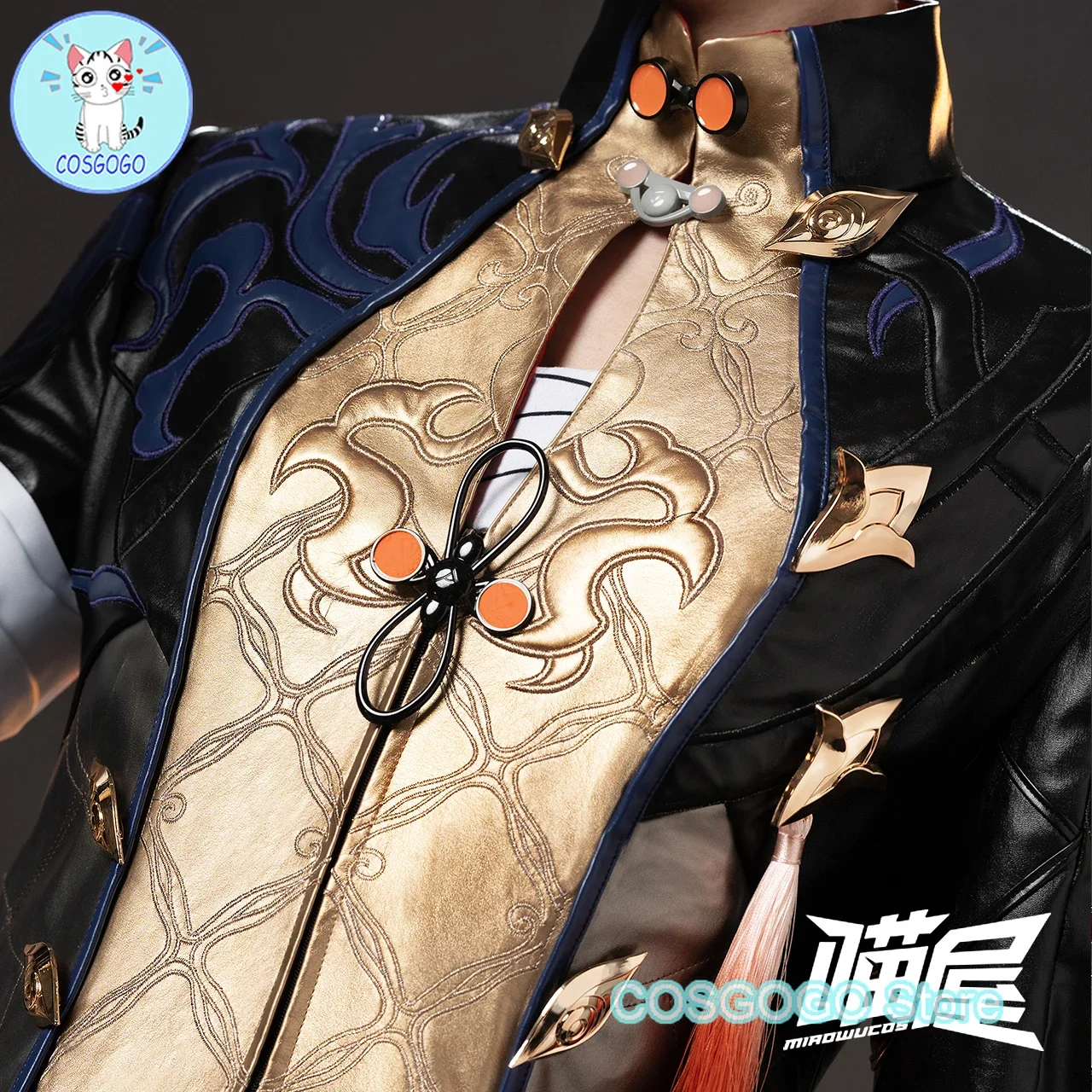 COSGOGO Game Honkai Star Rail Blade Cosplay New Cos Casual Wear Men Doujin Blade Swordsman Costume Suits Birthday Gifts