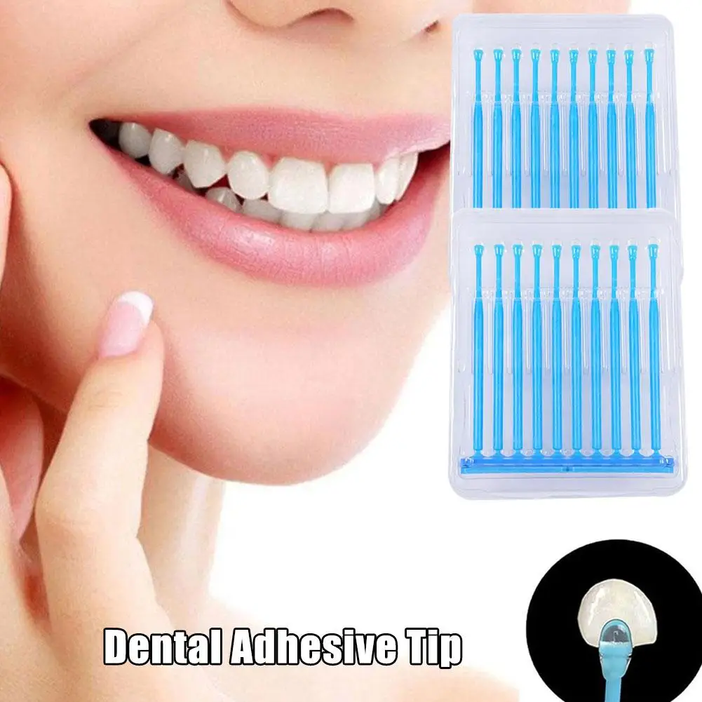 Aplicador Dental desechable, varillas adhesivas, cepillo aplicador, productos dentales de salud, materiales para el cuidado Dental, accesorios D2N5, 20 unids/lote por caja