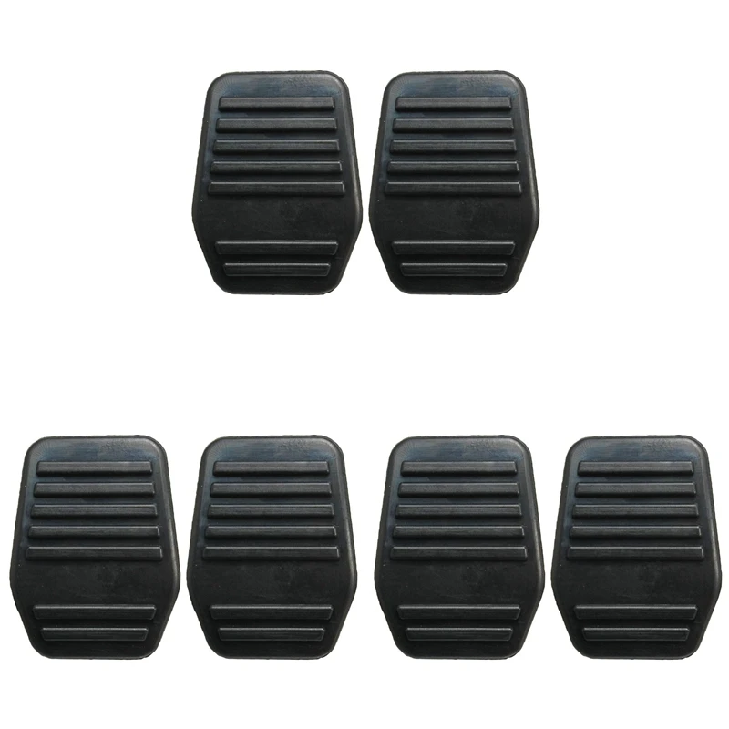 

6X New Pedal Pads Rubber Cover For Ford Transit Mk6 Mk7 2000-2014 6789917