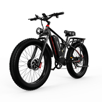 DUOTTS S26 E Bike 1500W Dual Motor 48v20ah Battery For Snow Bike Electric Hydraulic Shock Absorber 26*4.0 Fat