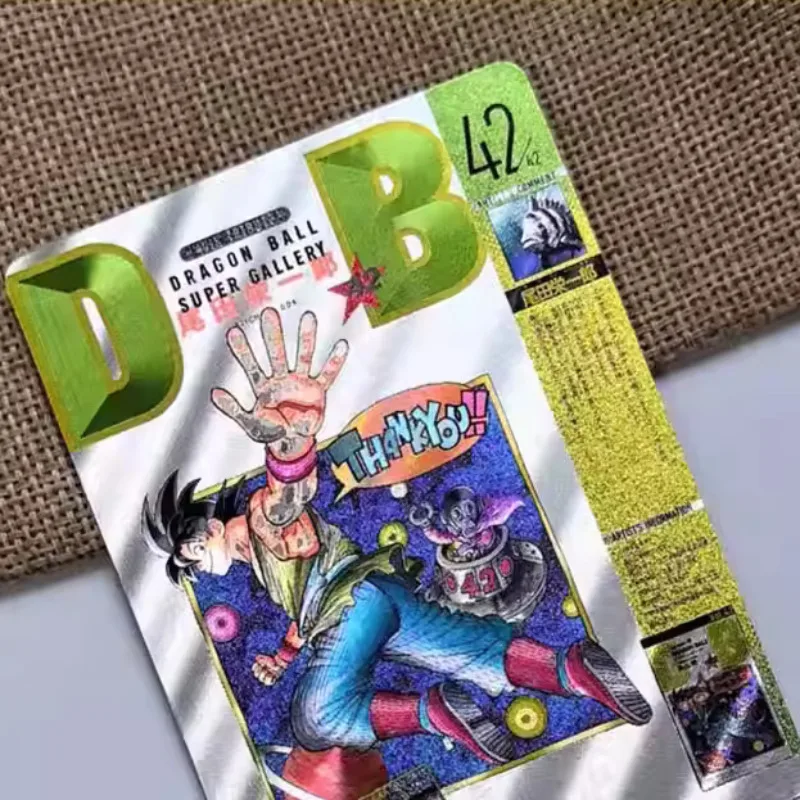 

Popular anime Dragon Ball series peripheral Dragon Ball classic flashcards 42 collectible cards boy toys birthday gift