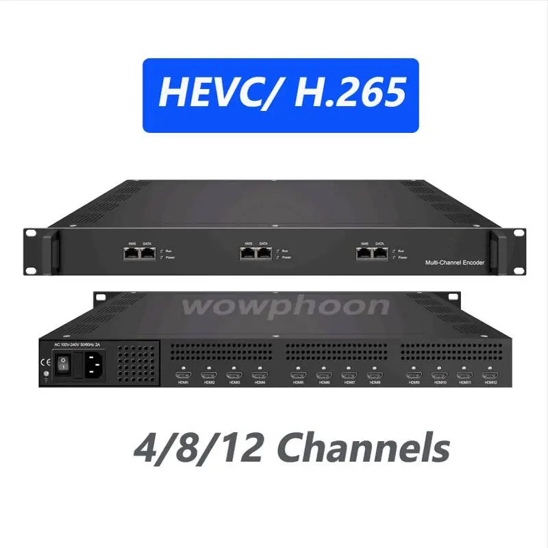 Encodeur multicanal personnalisé, encodeur audio et vidéo, multiplexage pour HDMI, HEVC, H.265, couche MPEG-1, 2 MPTS SPTS