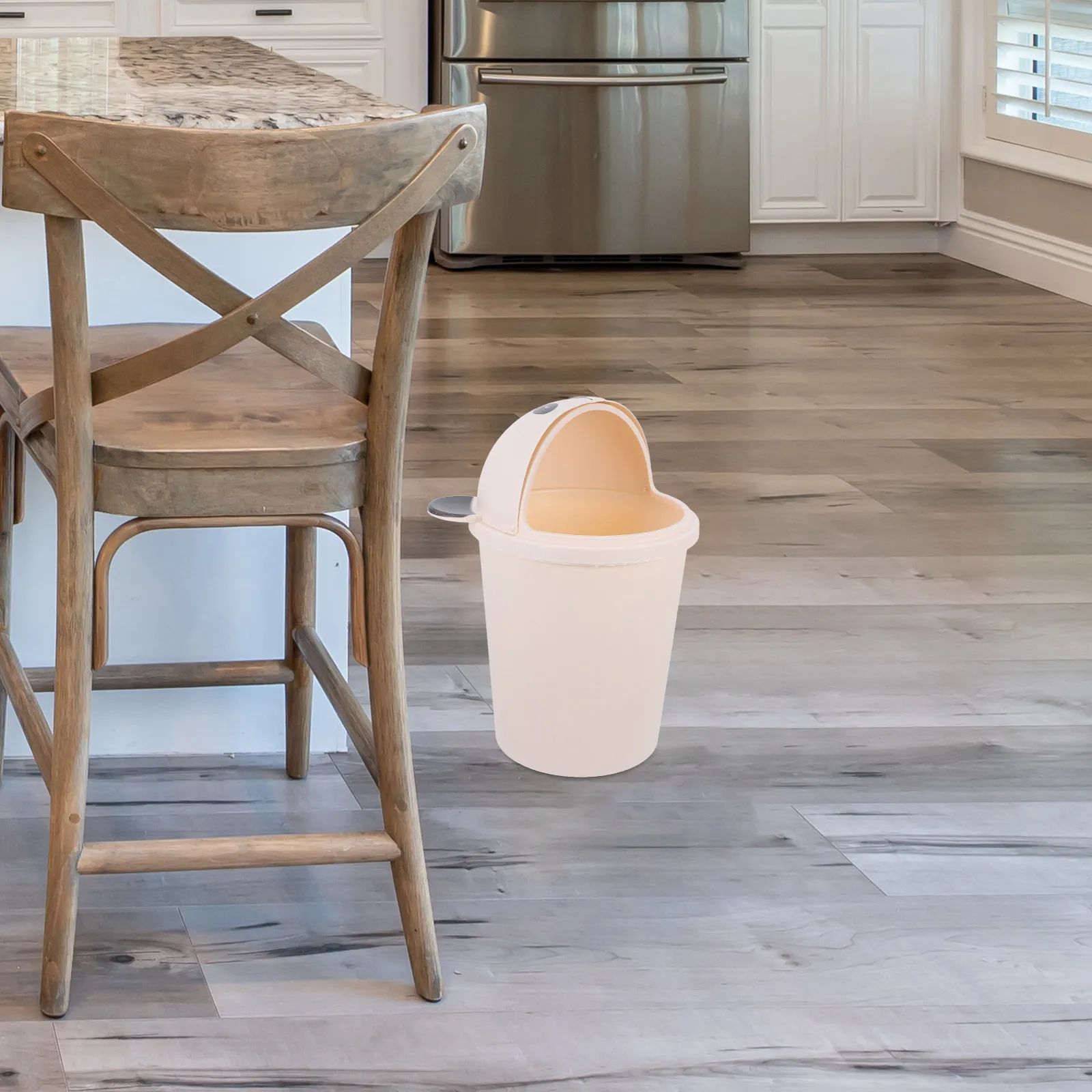 

Мусорное ведро с крышкой в дизайне панды, большой объем, для дома, кухни, ванной, офиса, для использования в помещении и на улице, контейнер для мусора