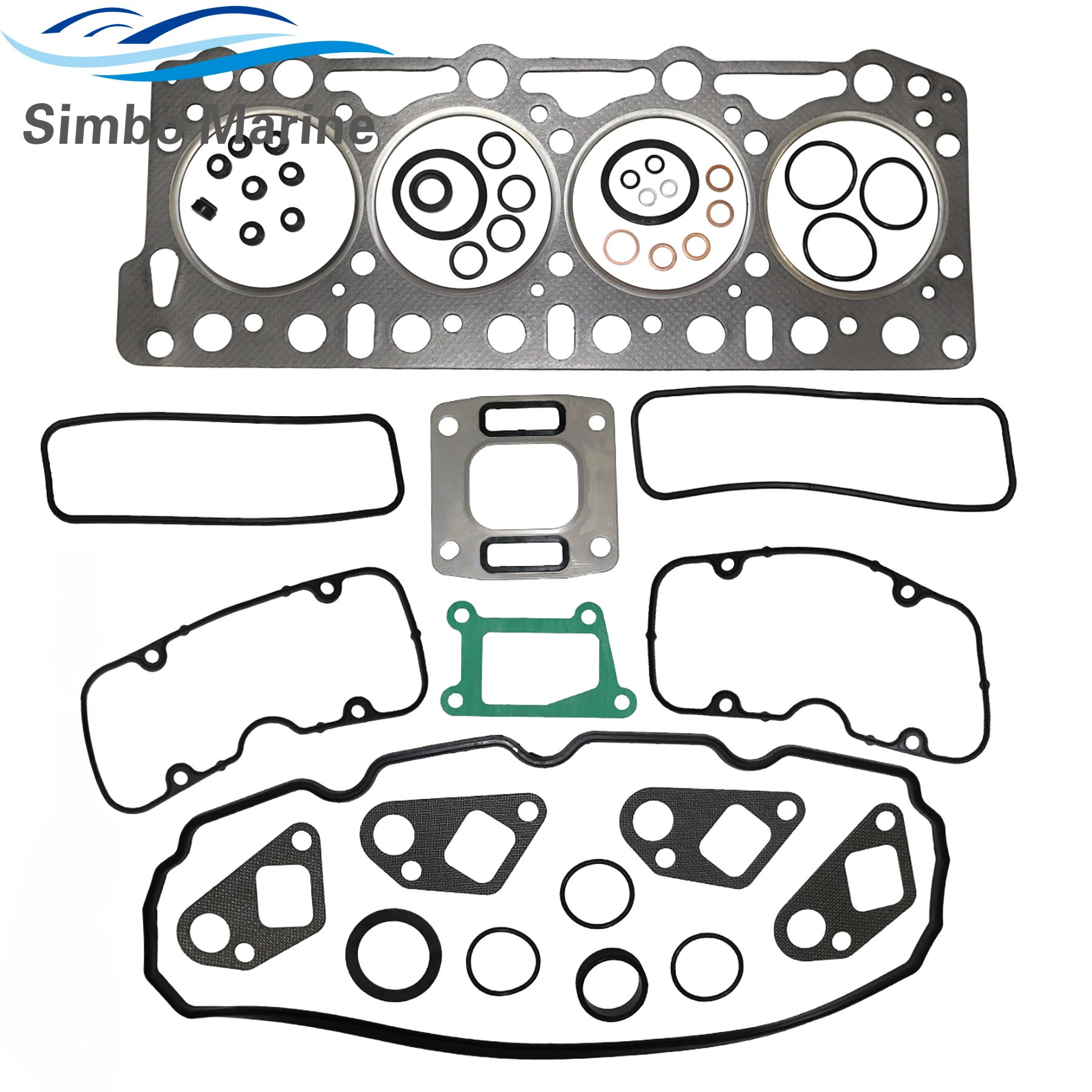 3582435 876103 876121 358121 Decarb Head Gasket Kit For Volvo Penta AD AQAD TAMD TD TMD KAD 31 32