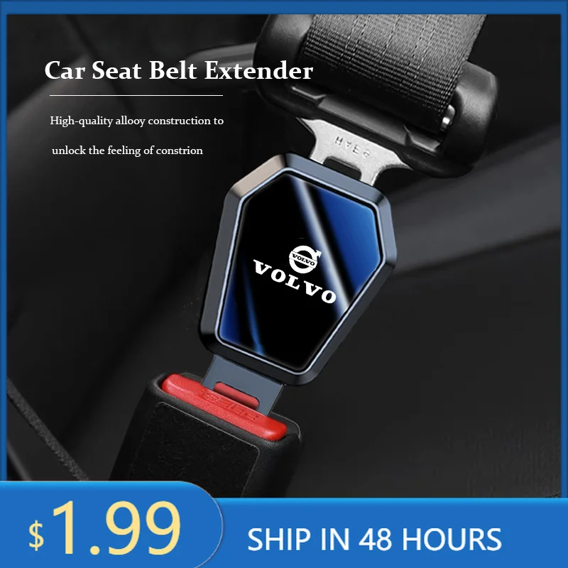 

2026 Hot For Volvo Car Seat Belt Extender Clip Auto Extension Buckle Plug For Volvo ES90 EC40 EX40 EM90 XC90 V90 V60 XC60 V40 S