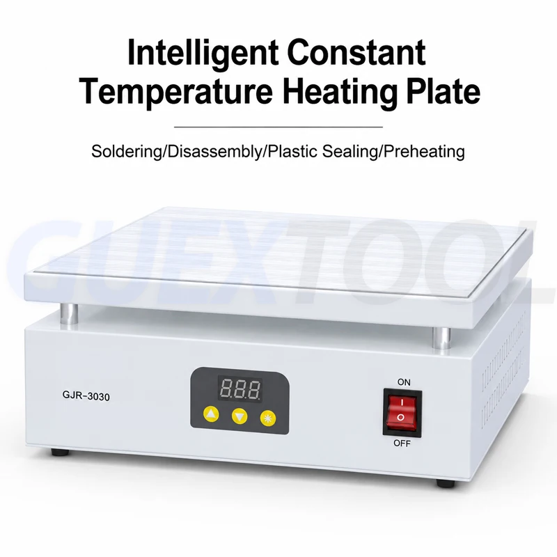Digital PCB Preheating Station Hot Plate Heater LCD Screen Repair Tool SMD BGA Rework Heating Platform Adjustable Temperature