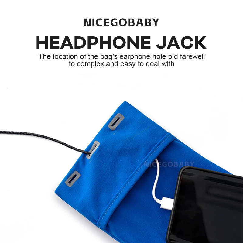 Sportowa torba na ramię na telefon komórkowy, męski i damski sprzęt do ćwiczeń na świeżym powietrzu, torba na ramię do biegania, pasek na ramię, osłona na ramię