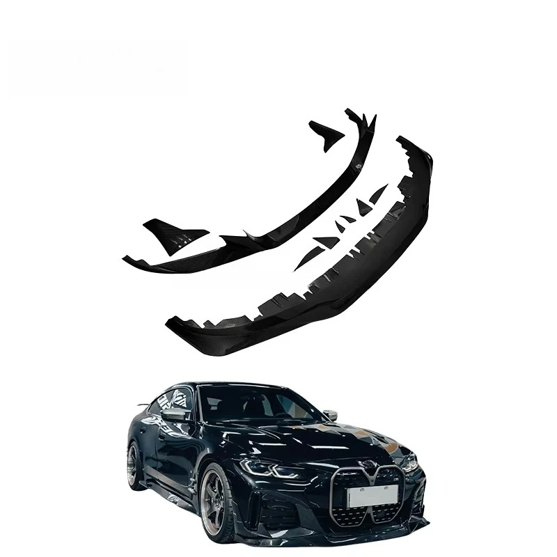 Factory Directly Wholesale Price Full Dry Carbon Fiber Body Kits Front Lip Spoiler for  I4