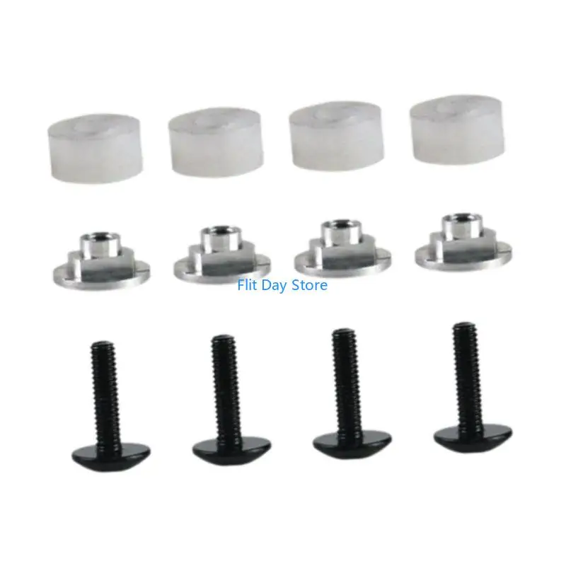 F92C Safety Certified Ice Hockey Helmet Visors Hardware Set Enhances Protecting