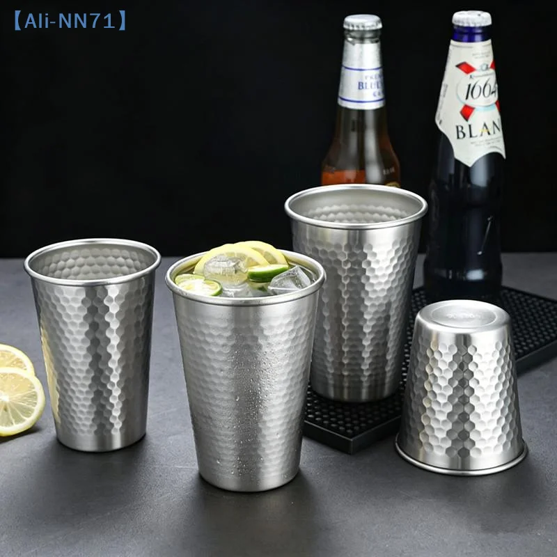 【NN71】Stainless Steel Nest Pattern Texture Water Mugs Double-Wall Keep Cold Beer Cup Coffee Travel Mug Anti-scalding Anti-fall - view 4