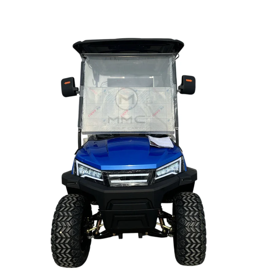 2025 New Design Blue Club Car Golf Cart Four Person Golf Cart For Selling 2 4 6 8 Seat Street legal