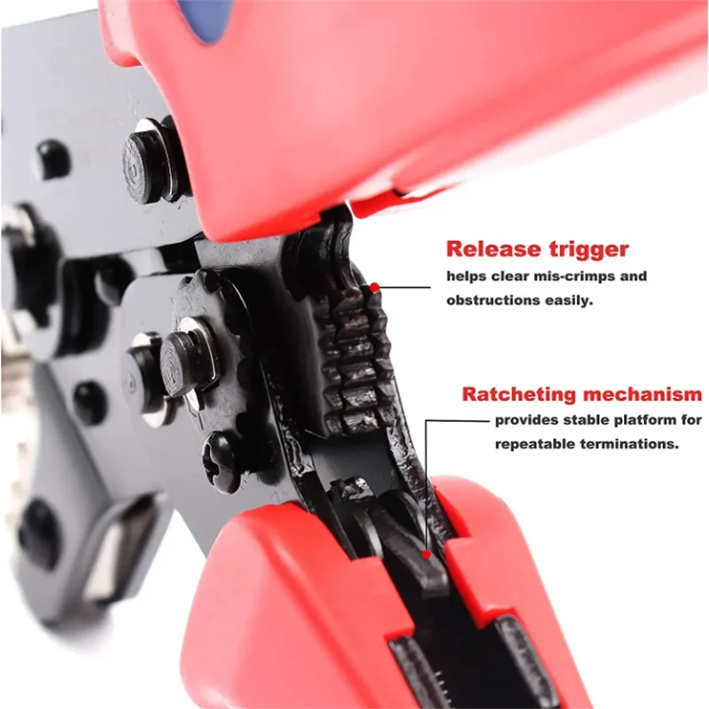 SN 2546B Wire Crimping Plier for Solar Plug Connectors Solar PV Cable Crimping Tool for Solar Connectors AWG14-10 2.5/4/6mm² image 4