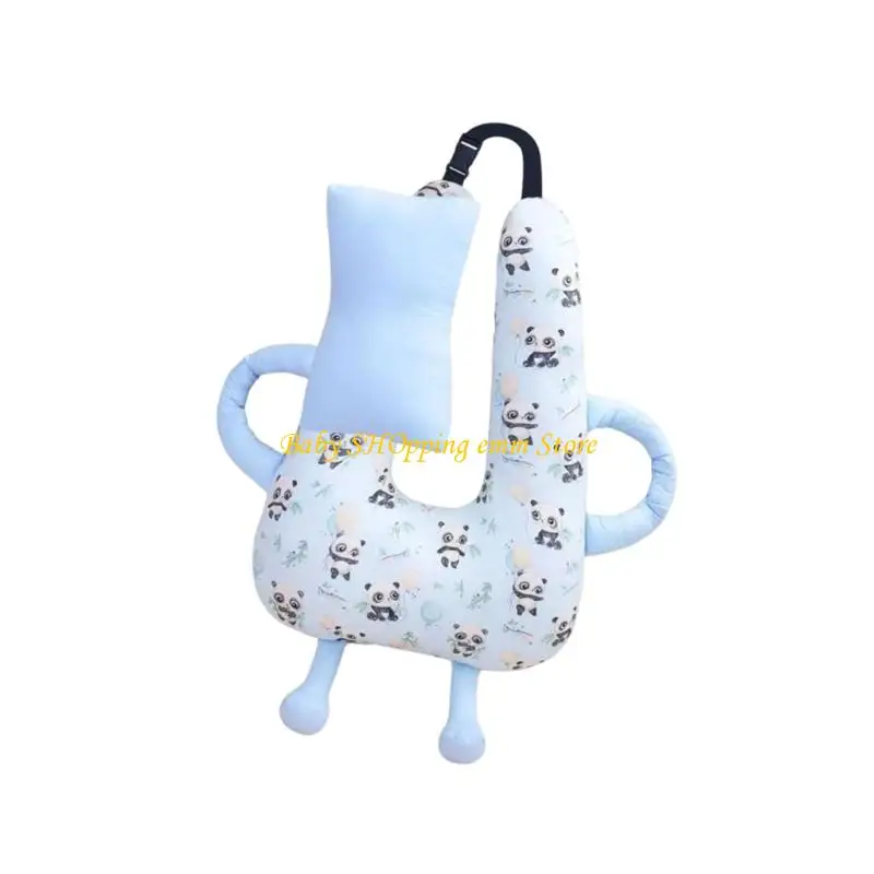 23GD 다기능 머리 목 베개 지원 유아용 자동차 유모차는 편안한 폴리 에스터 섬유를 사용합니다. 휴대용 빨 디자인