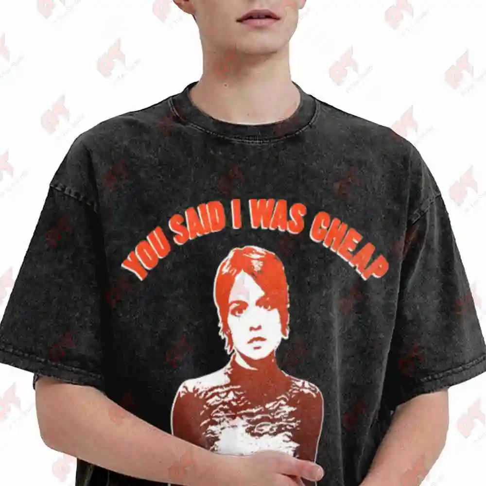 Sale Of The Century Sleeper Louise Wener Vintage Washed Tee Pure Cotton T-Shirt