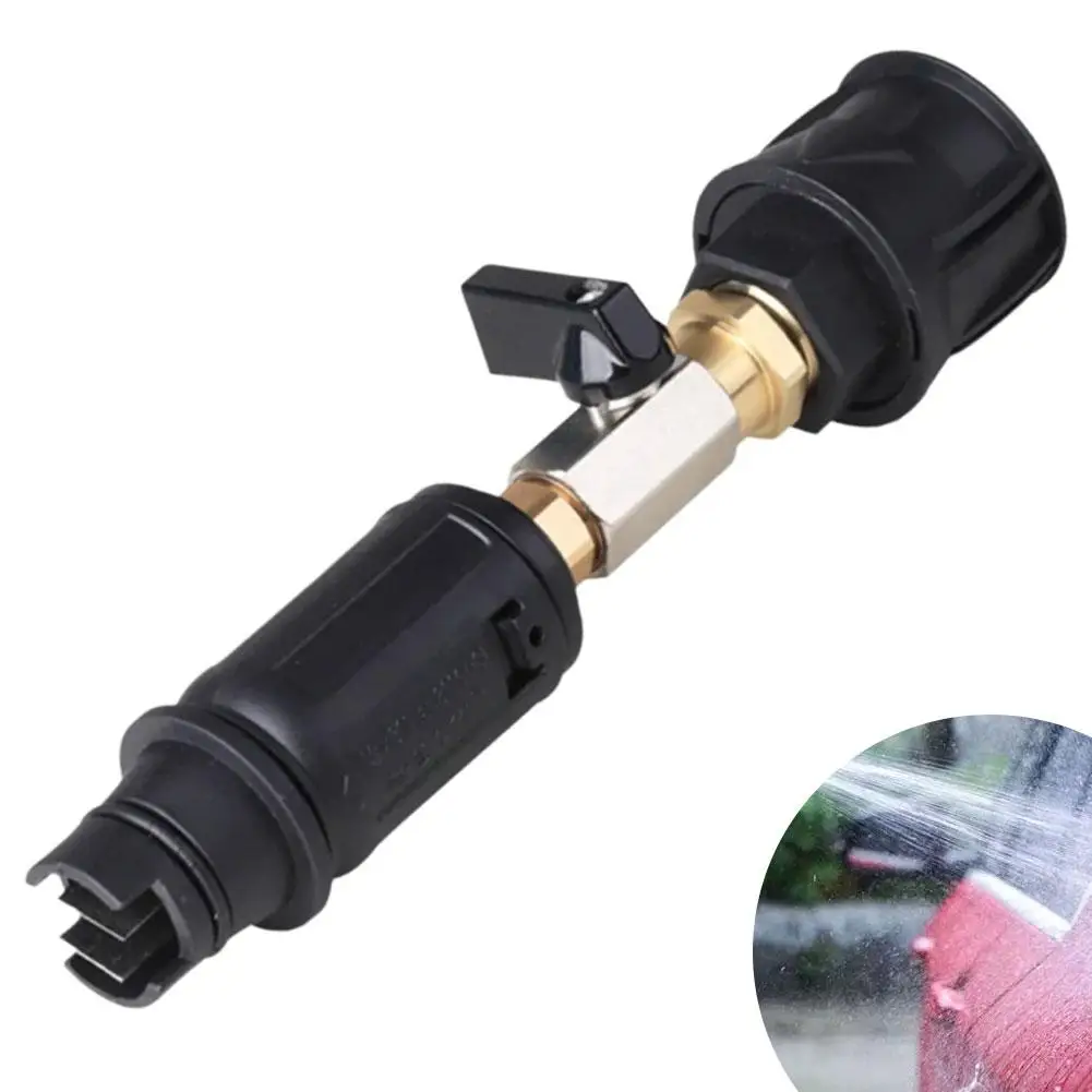 

Комплект автомобильных форсунок для мойки высокого давления, регулируемый распылительный наконечник «утконос», адаптер для подключения, модификация, аксессуары для Wate A1H0