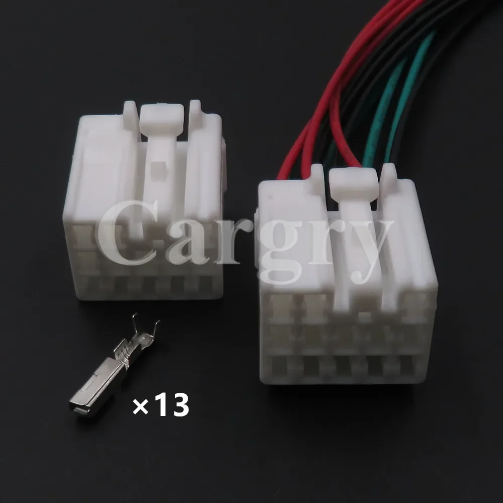 

1 Set 13P Automobile Socket AC Assembly 7282-1130 7283-1130 Electric Cable Connector