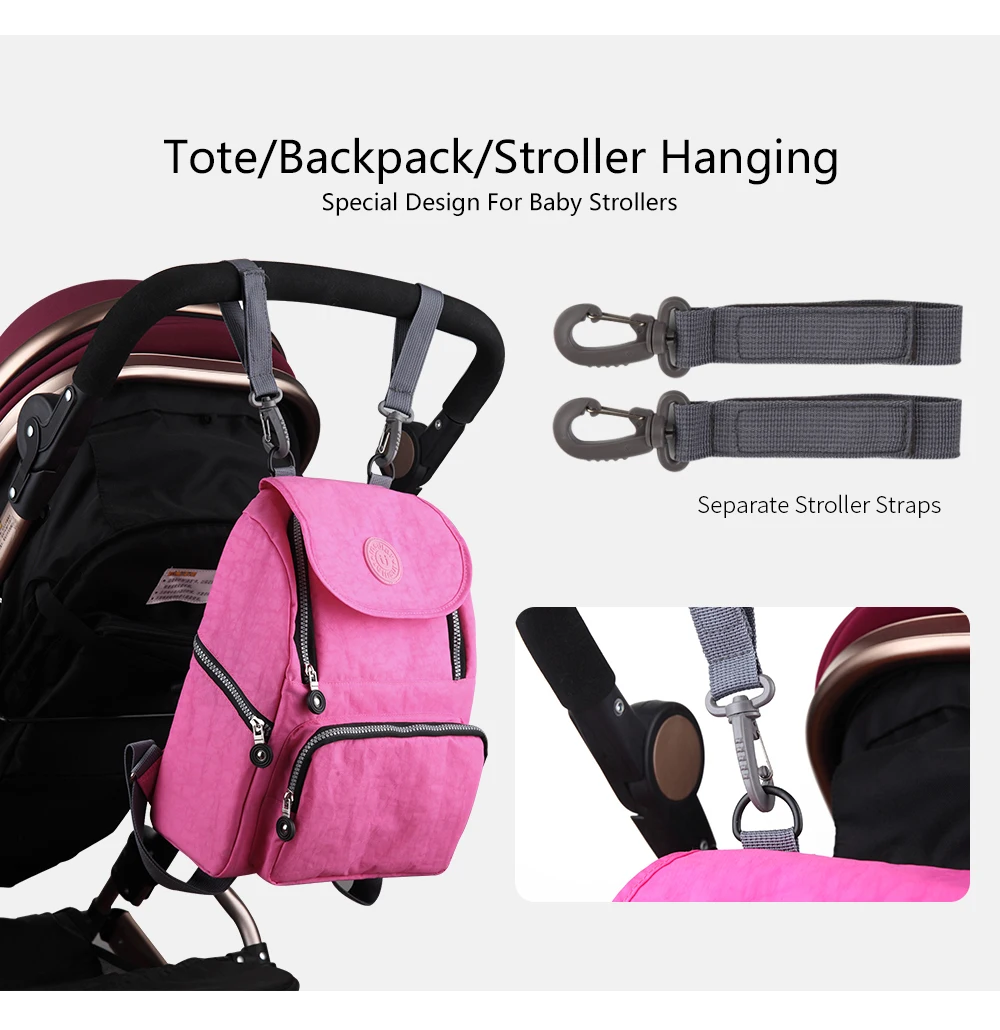 Fashion Mummy Maternity Diaper Backpack Bag Brand Baby Nappy Stroller Bag Travel Backpack Nursing Bag for Baby Care