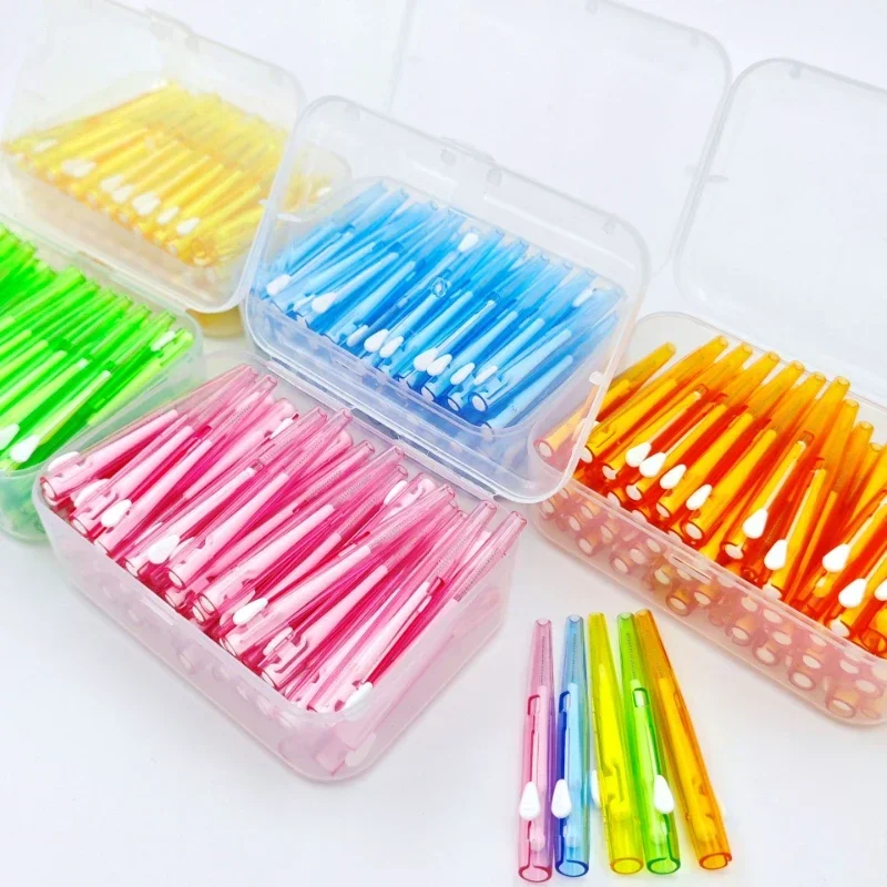 

Изогнутая межзубная щетка Межзубная щетка для чистки зубных головок Зубная щетка Коррекция зубных щеток Щетка для чистки зубных щеток 20 шт.