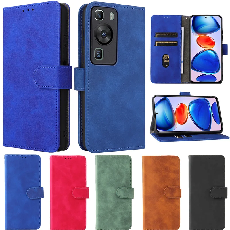 

P60 Pro MNA-AL00 Case For Huawei p60 P 60 P60Pro P60 ART Phone Cover Magnetic Wallet Flip Book Holster Coque Women Men Bags