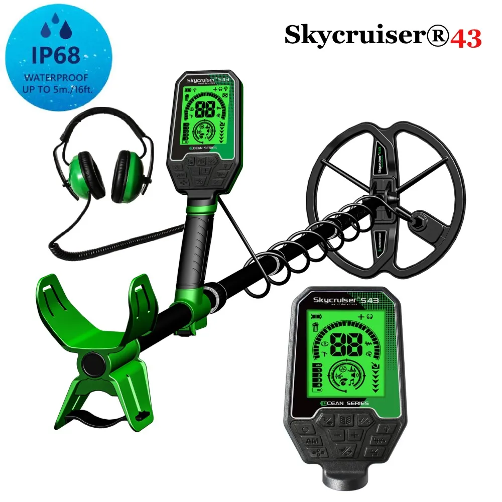 Metal Detector Discover Hidden Treasures Metal Gold Detecting Stuff Exploration Waterproof Automatic Precise Positioning Finder