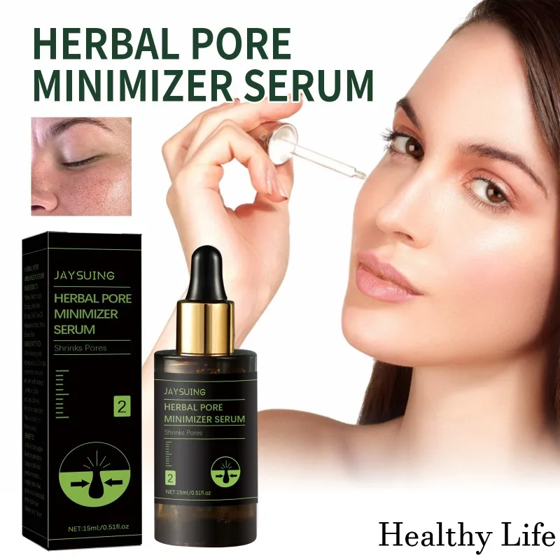 Pore Shrinking Face Serum Hyaluronic Acid Moisturizing Minimizing Pore Serum Smooth Pores Repair Essence Firm Skin Korean Care