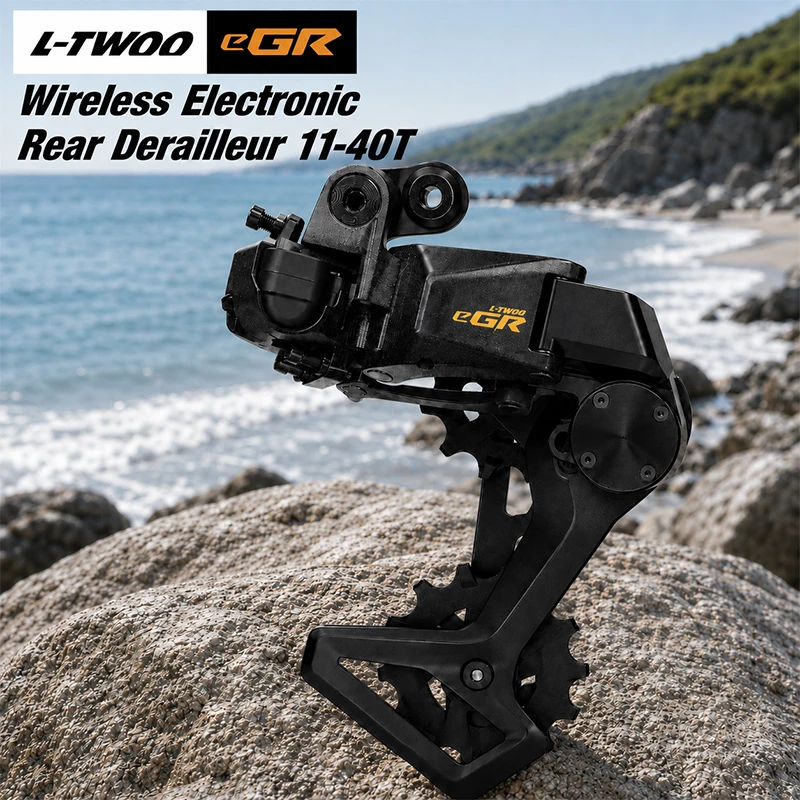 LTWOO New eGR Fully Wireless Electronic Groupset Aluminum Alloy Hydraulic Disc Brake 10/11/12/13 Speed for Gravel Bikes
