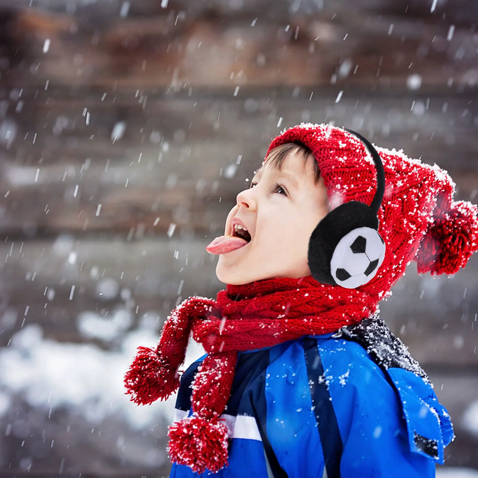 

Lovely Durable Warm Earmuff Protective Ear Cover for Winter Ear Warmer Flexible Band Lightweight for Snow Sports