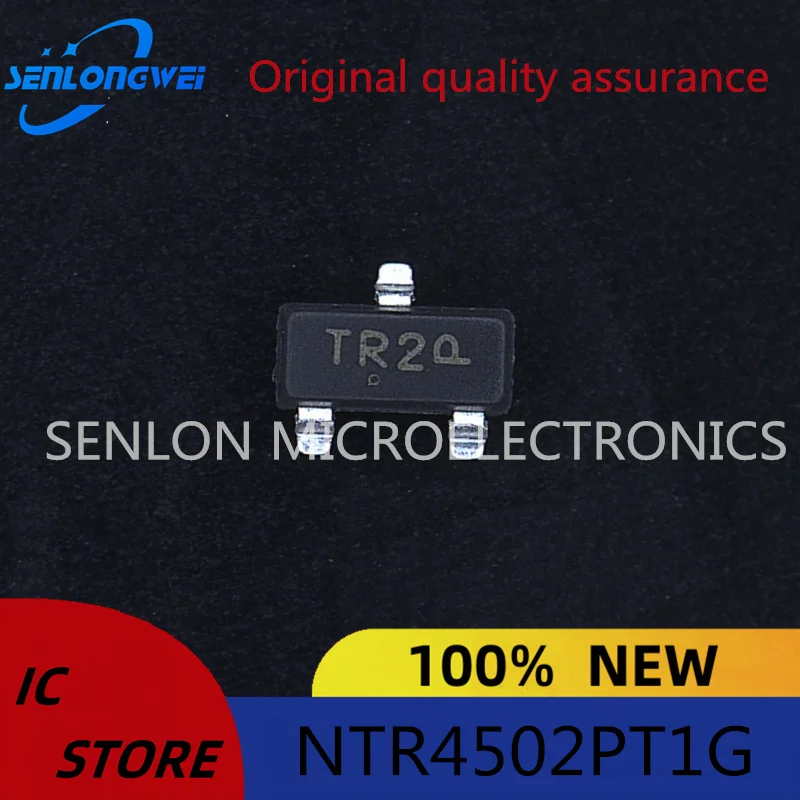 10PCS New original NTR4502PT1G Silk Screen TR2 SOT23-3 SMD MOS field effect transistor IC image 2