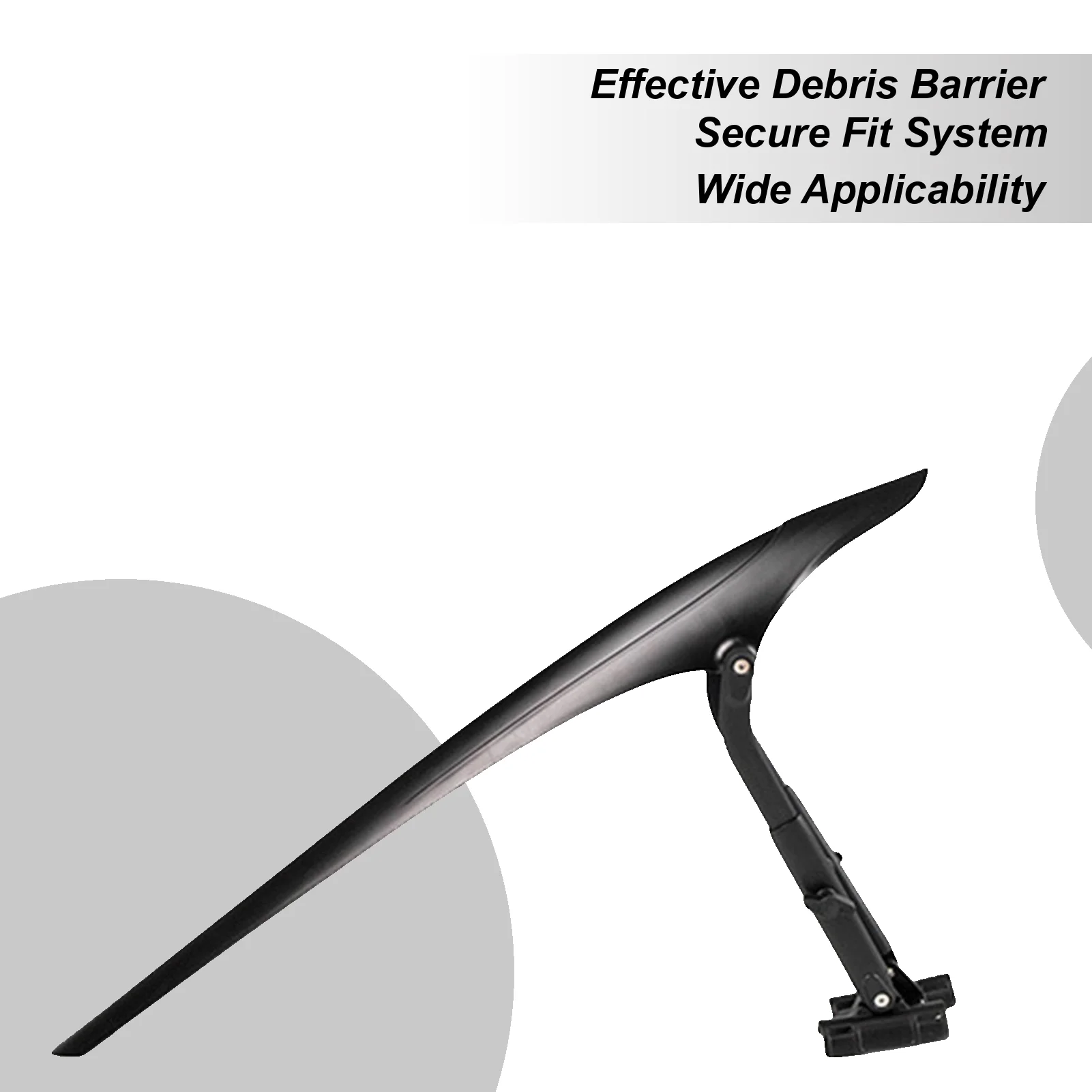 

Bike Rear Mudguard Adjustable Biking Tire Mudguard Bike Mud Flap Riding Accessories For Outdoor Rain Splash Protection
