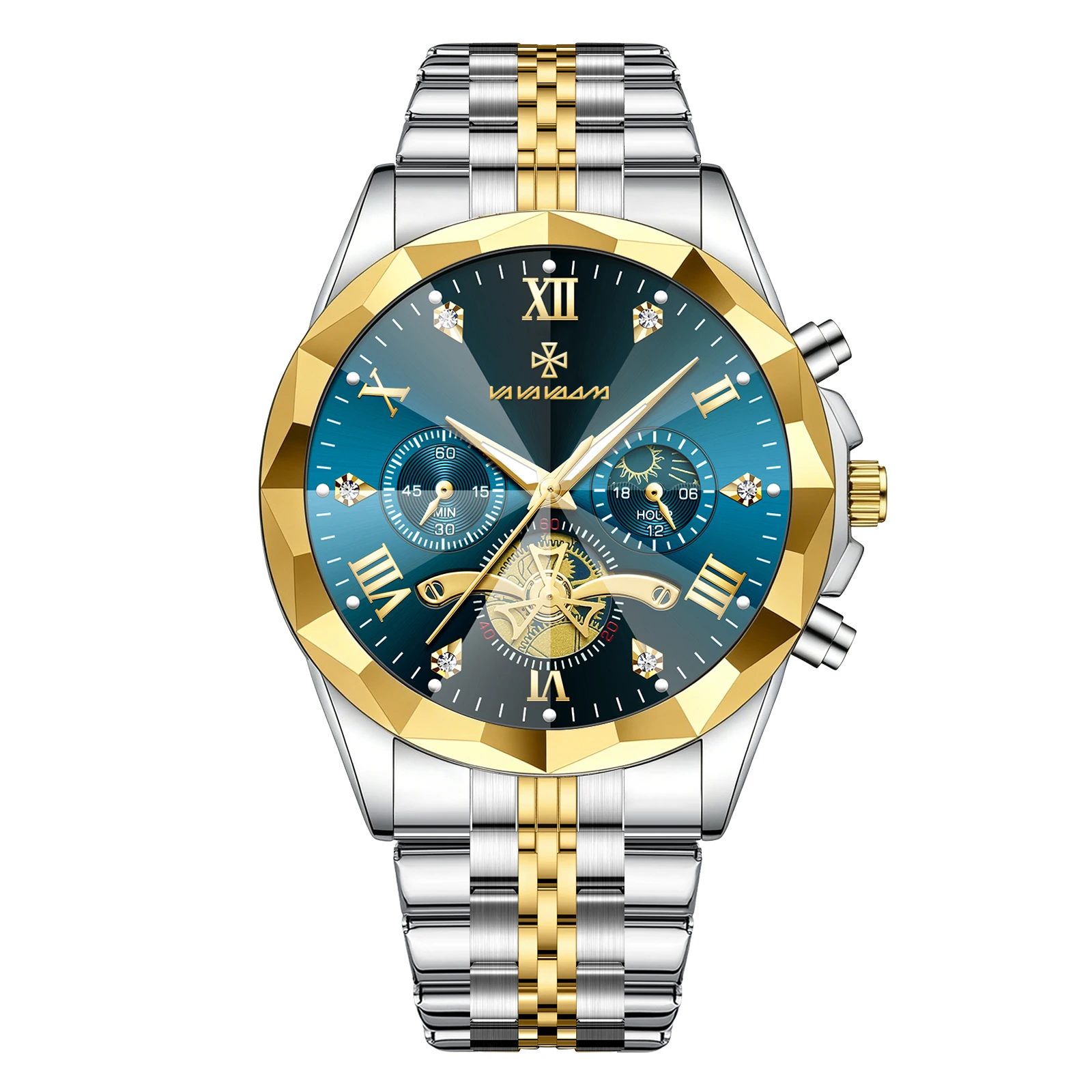 Men's VA VA VOOM Multifunctional Quartz Watch
