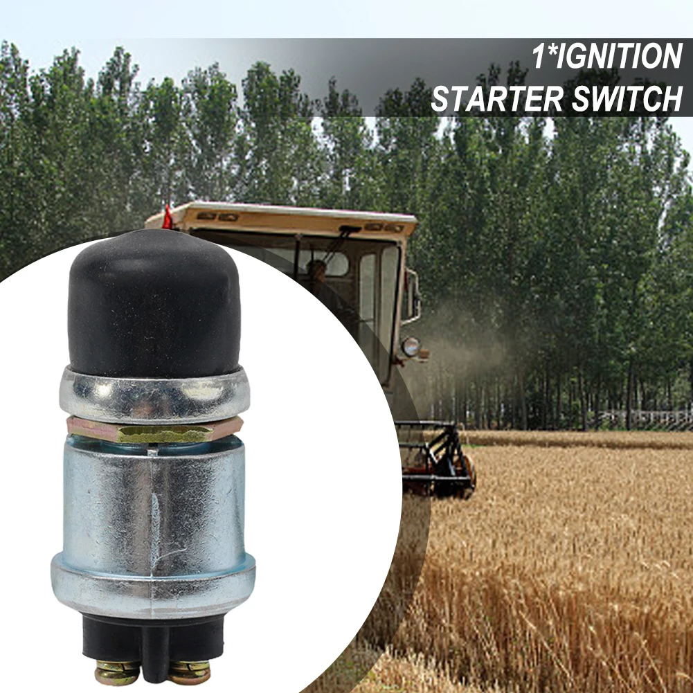 Robust Push Button Switch 50 AMP for Ignition Starter 12V 24V Waterproof Design with for for splash for proof Rubber Button