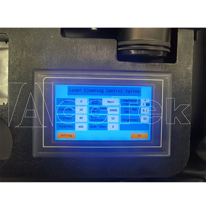 Suitcase & Luggage Laser Cleaning Machine 100w/200w/300w Rust Removal Cleaning Oil Paint for Metal Rust Removing  Laser Cleaner